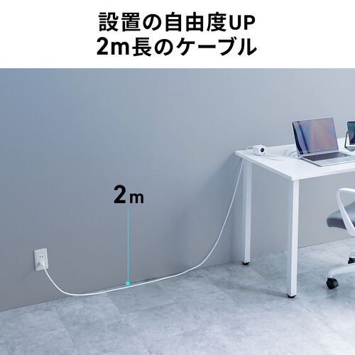 d^bv USB Type-C PD 65W GaN RZg3 d͕\Ή P[u2m 700-TAP080