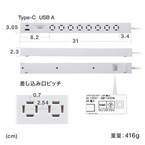 d^bv USB}[d PD33W X^bv AC8 TypeCΉ c 1.5m ACA_v^Ή VvfUC }bg XCOvO Makuake ubN
