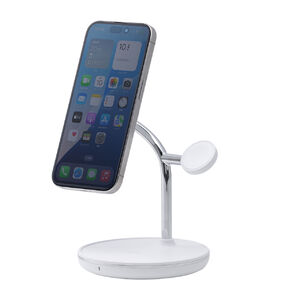 3in1 ワイヤレス充電器 MagSafe/Apple Watch認証品 充電スタンド 3in1 ワイヤレス充電器 MagSafe/Apple Watch認証品 充電スタンド
