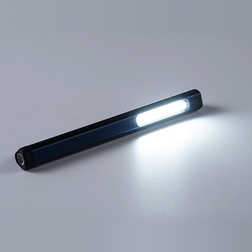 ペン型LEDライト（LED懐中電灯・USB充電式・マグネット内蔵クリップ・最大300ルーメン・ハンディーライト・COBチップ） 800-LED034
