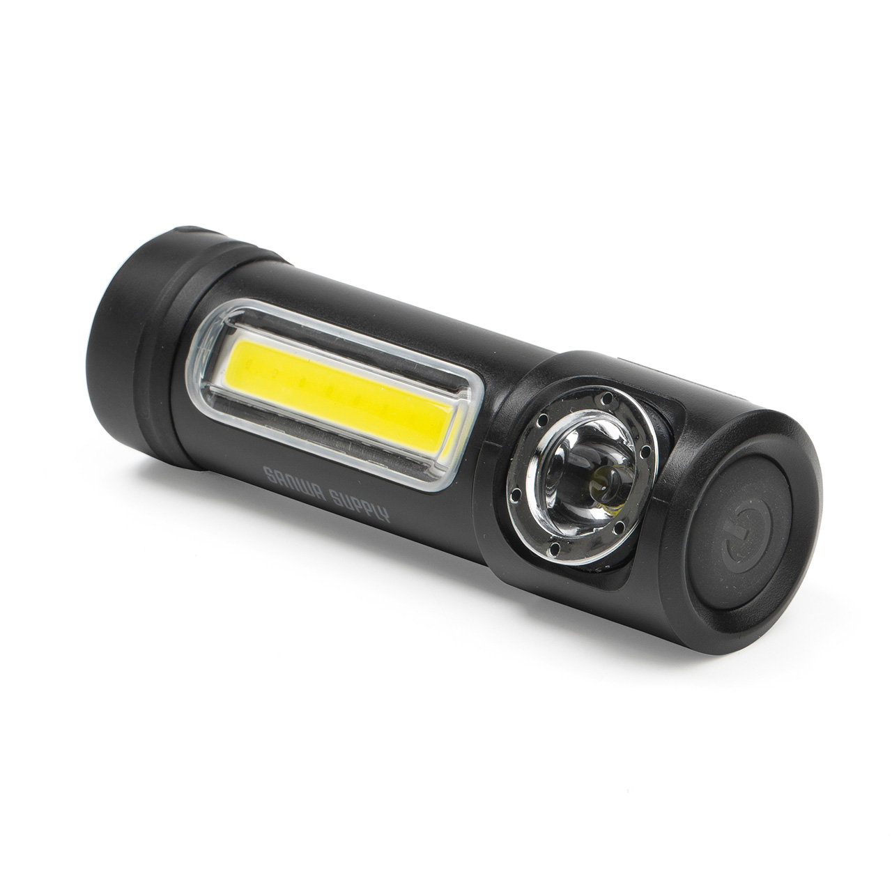 LEDライト 小型 充電式  マグネット内蔵 USB充電式 防水　IPX6 最大400ルーメン 自転車取り付け対応 800-LED064