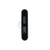 人感センサーライト LEDセンサーライト USBライト 薄型 充電式 最大350ルーメン 3色色温度変更 明るさ無段階 40cm ブラック 800-LED073BK