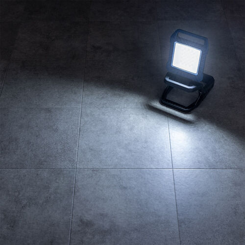 ワークライト 作業灯 LED投光器 充電式 1000ルーメン 高輝度 マグネット クリップ対応 防災 アウトドア 屋外 防水 800-LED076