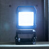 ワークライト 作業灯 LED投光器 充電式 1000ルーメン 高輝度 マグネット クリップ対応 防災 アウトドア 屋外 防水 800-LED076