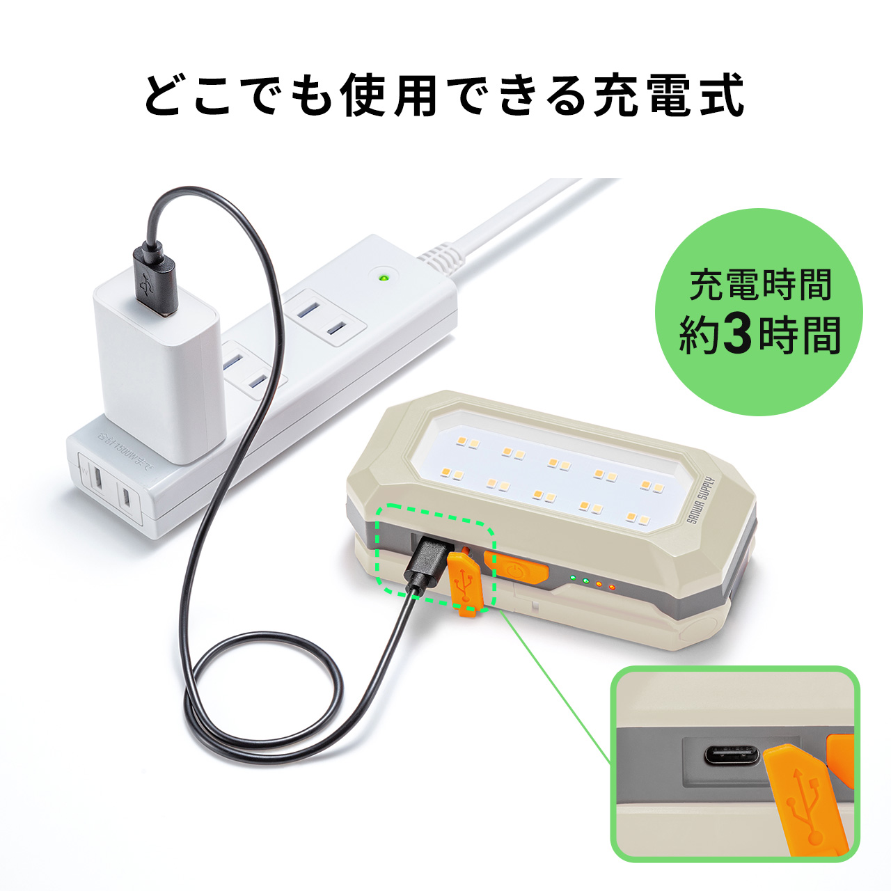 yVi|Cg10{zƓ LED [d h ^ Nbv }Olbgt 500[ X^h 莝Cg x[W 800-LED094