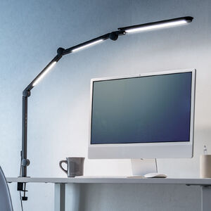 �f�X�N���C�g LED���C�g �N�����v ���� �A�[�����C�g 700���[���� 4�֐� 3��