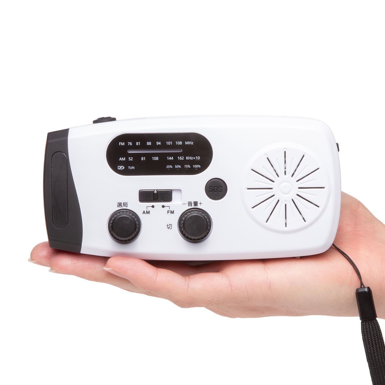 �h�Ѓ��W�I LED���C�g �h�ЃO�b�Y ���@�\ �o�b�e���[ ��e�� 4000mA �g�у��W�I USB�[�d �\�[���[�[�d ��񂵏[�d �z���C�g