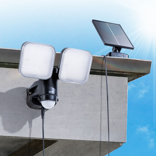 �������p�l���Őݒu���₷���I���ւ�K���[�W���Ƃ炷�\�[���[�[�d��LED�Z���T�[���C�g�𔭔�