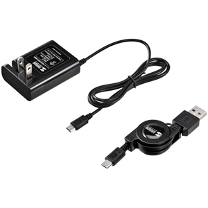 USB－ACアダプタ（2台同時充電・ブラック）ACA-IP31SBKの販売