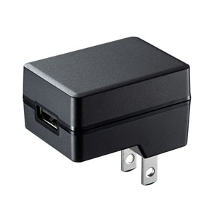 USB充電器（1A・1ポート・L型・高耐久）