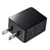 USB充電器 1A 広温度範囲対応タイプ 絶縁キャップ  安全性 耐久性 ACA-IP69BK