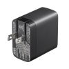 USB-C[d PD [d 65W 4|[g Type-C~3 USB-A~1 GaN̗p ܂肽ݎvO }[d m[gp\R |[g PSEKi ubN ACA-PD107BK