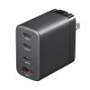USB-C[d PD [d 65W 4|[g Type-C~3 USB-A~1 GaN̗p ܂肽ݎvO }[d m[gp\R |[g PSEKi ubN ACA-PD107BK