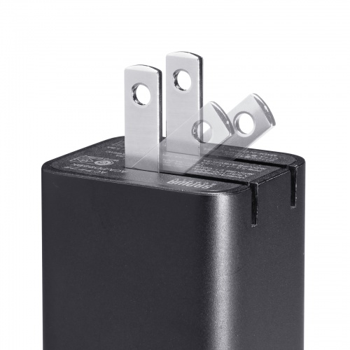 USB-C充電器 PD 充電器 65W USB-A & USB-C 3ポート GaN窒化ガリウム 
