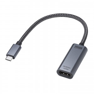USB Type-C�[HDMI�ϊ��A�_�v�^ 4K/120Hz 8K/60Hz HDR �P�[�u����20cm DP Alt ���掿 �K�����^���b�N