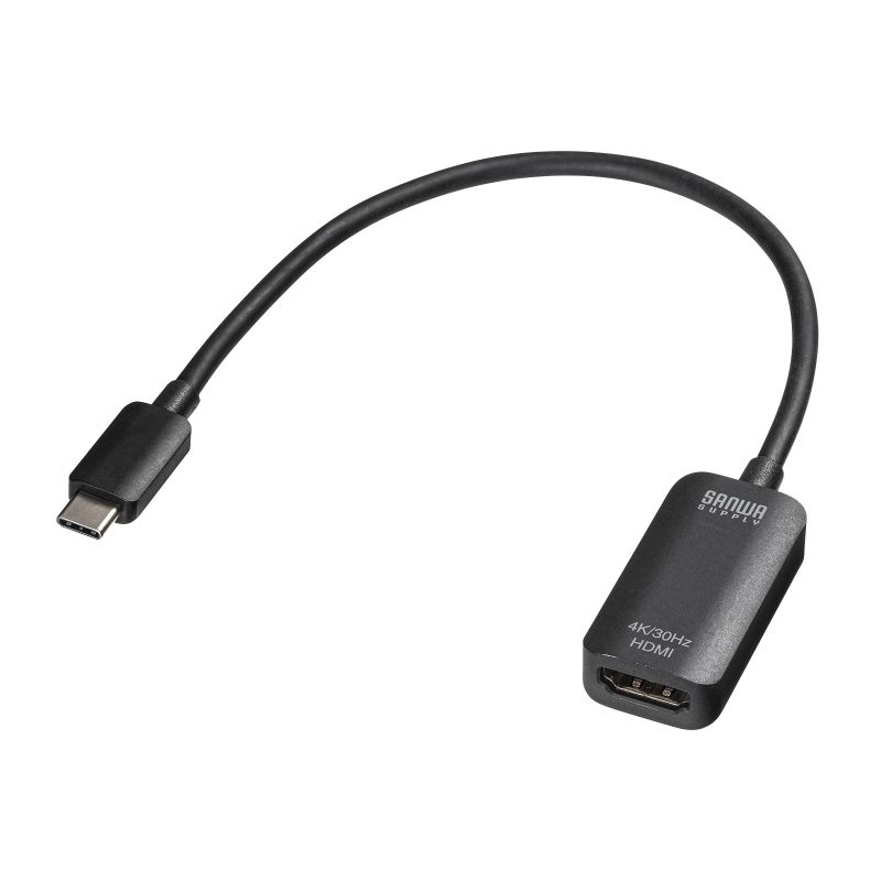 USB Type C-HDMIϊA_v^i4K/30Hzj AD-ALCHD02