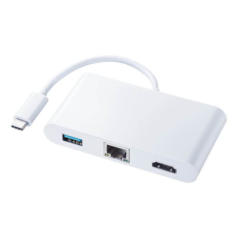 USB Type C-HDMIマルチ変換アダプタ(LANポート付き・PD充電)AD-ALCMHLの販売商品 通販ならサンワダイレクト