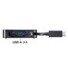 USB Type C-マルチ変換アダプタ(HDMI・VGA・USB3.0・Type-C・LANポート付き)