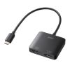 USB-C HDMI ϊA_v^ 2 4K/60Hz HDR P[u20cm Windows }`fBXvC ~[O AD-ALCMST2HD2