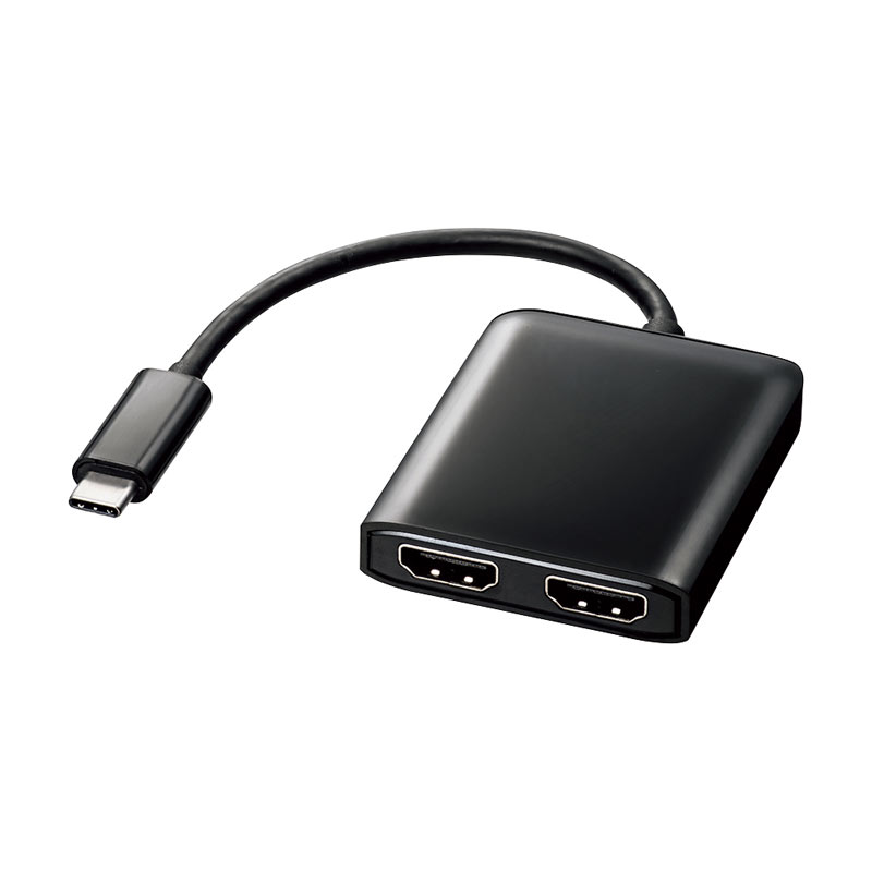 MSTハブ　AD-ALCMST2HD-　(DisplayPort　Altモード)　USB　TypeC