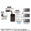 USB TypeC-DisplayPort 3台 MSTハブ　(DisplayPort Altモード）