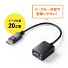 DisplayPort VGA ϊA_v^ 20cm tHD 1080p D-Sub 15pin j^[ vWFN^[ ubN AD-DPV06