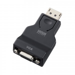 DisplayPort-VGA�ϊ��A�_�v�^ �C���`�i�b�g�t�� �����h�~ �f�B�X�v���C�|�[�g �A�N�e�B�u�^�C�v �R���p�N�g �~�jD-Sub�iHD�j15pin 1080p