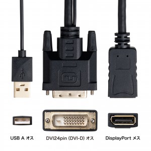 DisplayPort-DVI変換アダプタ AD-DPVA01 26個 DisplayPort-DVI変換アダプタ AD-DPVA01 26個