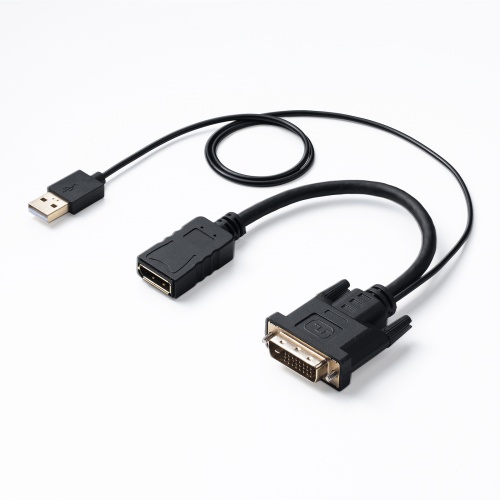 DisplayPort-DVI変換アダプタ AD-DPVA01 26個 AD-DPDVA01【DisplayPort-DVI変換アダプタ】DisplayPortを搭載