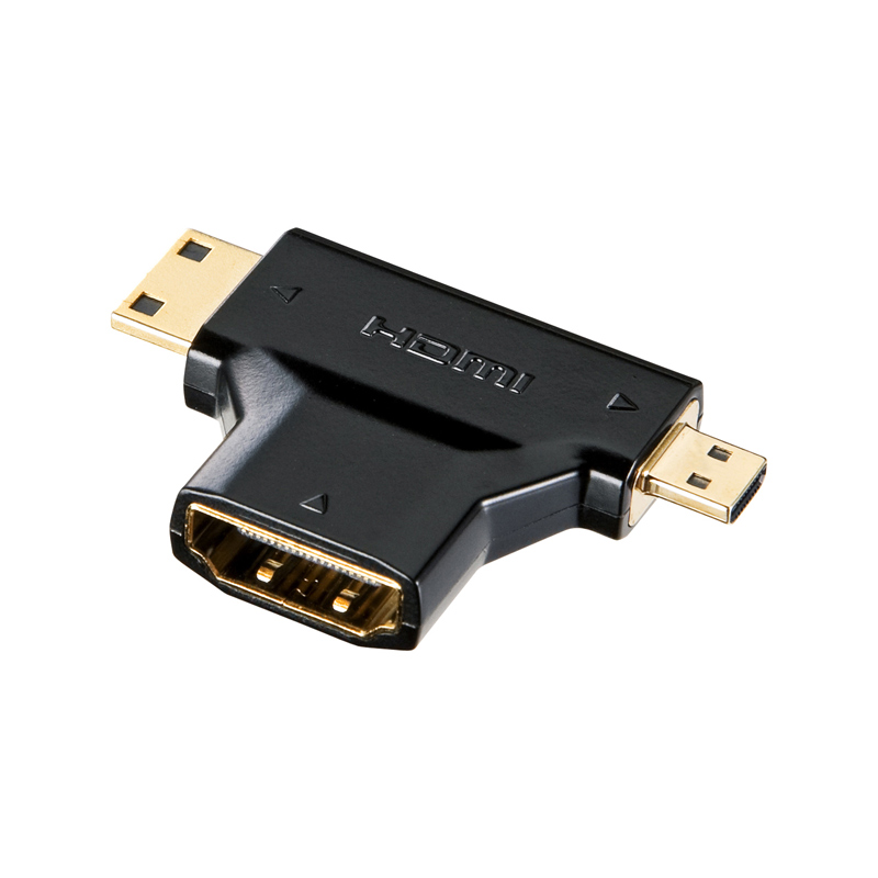  HDMI-Micro HDMI 変換アダプタ（メス-オス）