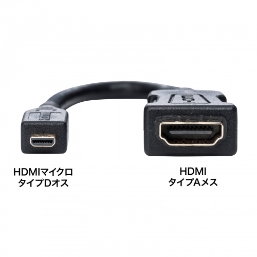 MINI HDMI TO HDMI ADAPTER AD3005BK