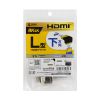 HDMIアダプタ L型 90° 下 変換 コネクタ 変換アダプタ 8K 4K 金メッキ テレビ プロジェクター レコーダー ゲーム機 AD-HD27LD
