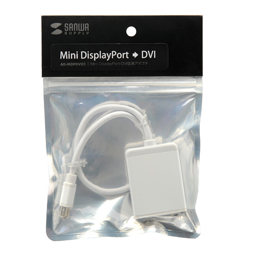 mini DisplayPort-DVIϊA_v^ AD-MDPDV03
