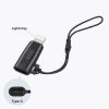 USB Type-C LightningϊA_v^ PD60W USB2.0 MFiF f[^] [d Xgbvt ubN AD-USB30LCFBK