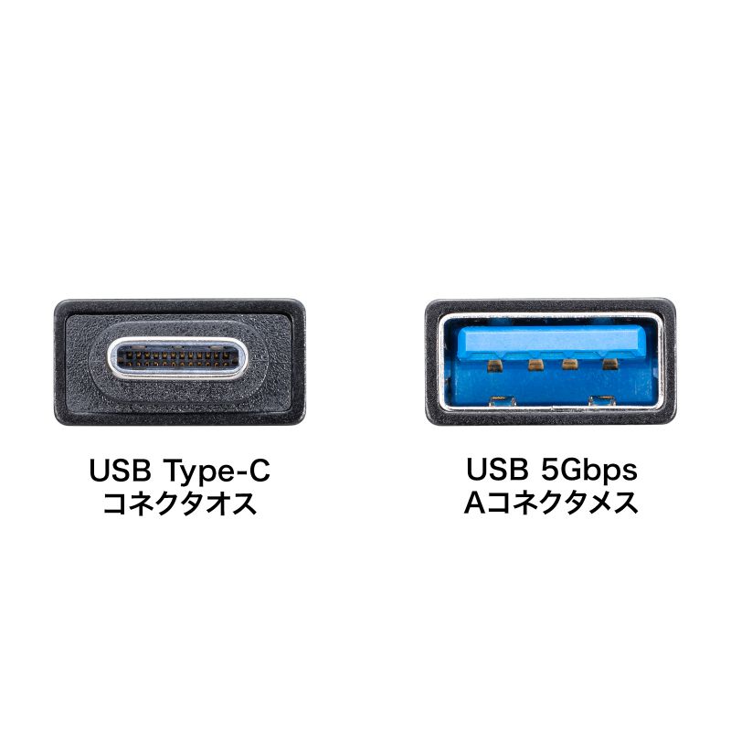 Type-CϊA_v^ USB 5Gbps USB A to Type-Cϊ 5V3A[dΉ ^݌v A~RlN^ AD-USB31CAF