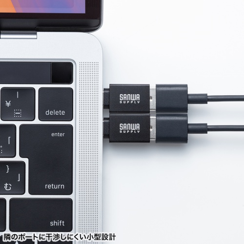 Type-CϊA_v^ USB 5Gbps USB A to Type-Cϊ 5V3A[dΉ ^݌v A~RlN^ AD-USB31CAF