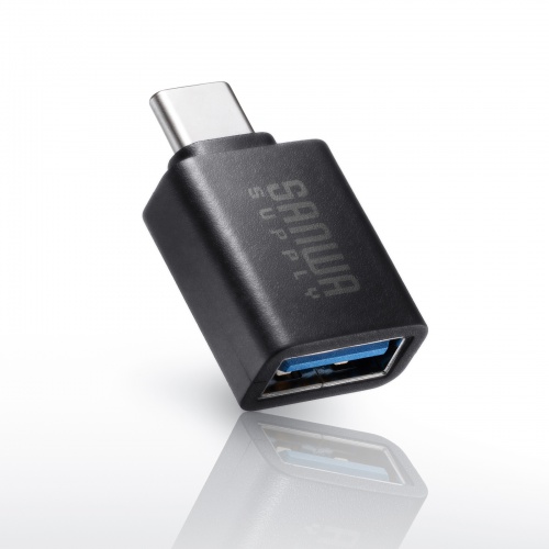 Type-CϊA_v^ USB 5Gbps USB A to Type-Cϊ 5V3A[dΉ ^݌v RlN^ ܃pbP[W AD-USB32CAF