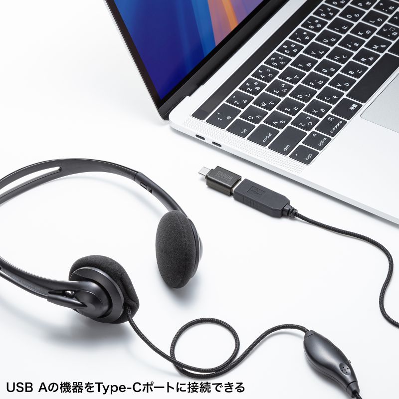 Type-CϊA_v^ USB 5Gbps USB A to Type-Cϊ 5V3A[dΉ ^݌v RlN^ ܃pbP[W AD-USB32CAF