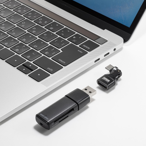 USB A to C �ϊ��A�_�v�^ 540����] �㉺���E �S�����Ή� L�� L�^ �R�l�N�^ USB2.0 Type-C�I�X-USB A���X �����ϊ� �u���b�N