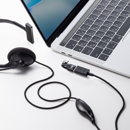 USB A to C �ϊ��A�_�v�^ 540����] �㉺���E �S�����Ή� L�� L�^ �R�l�N�^ USB2.0 Type-C�I�X-USB A���X �����ϊ� �u���b�N