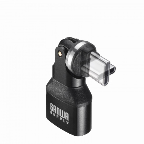 USB A to C �ϊ��A�_�v�^ 540����] �㉺���E �S�����Ή� L�� L�^ �R�l�N�^ USB2.0 Type-C�I�X-USB A���X �����ϊ� �u���b�N