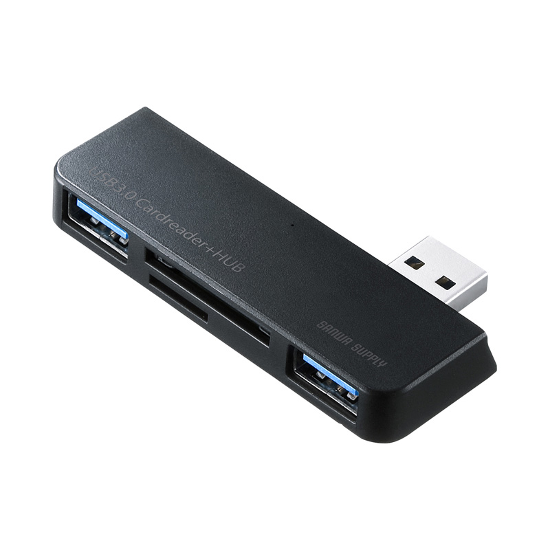 SurfacePro カードリーダー USBハブ ADR-3SSDUBKKの販売商品 |通販なら