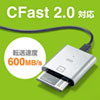 USB Type-C CFastカードリーダー