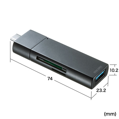 USB Type-C SDJ[h[_[ USB A|[gt ADR-3TCMS7BKN