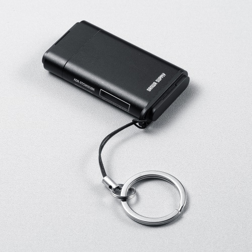 USB-C �J�[�h���[�_�[ SD microSD �J�[�h UHS-II �Ή� USB3.0 5Gbps 2-in-1 ���^ �y�� ���� �u���b�N