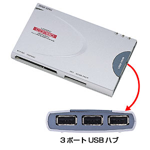 USB2.0HUBtJ[h[_ ADR-71U2HUB