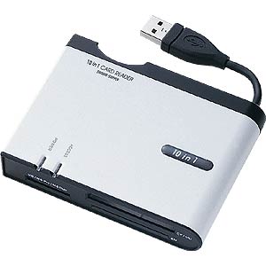 USB2.0 10in1J[h[_ ADR-91U2