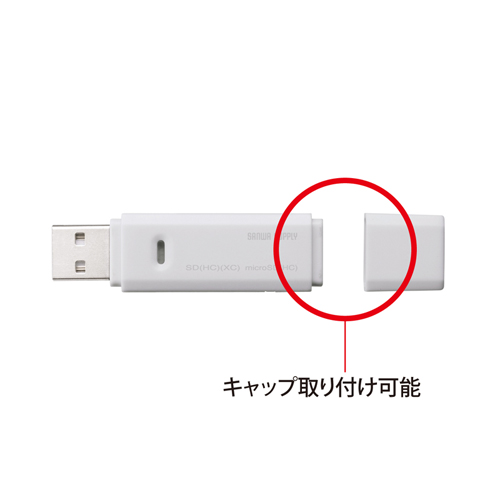 USB2.0J[h[_[imicroSDXC/SDXCΉEzCgj ADR-MSDU2W