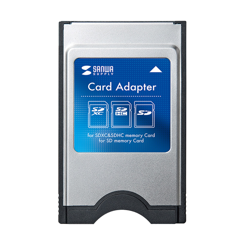 PCカードスロット用 SDカード変換アダプタ ADR-SD5の販売商品 |通販ならサンワダイレクト