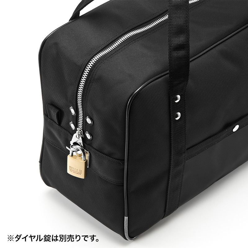 メールバッグ Lサイズ 日本製 ブラック｜サンプル無料貸出対応 BAG-MAIL2BK |サンワダイレクト